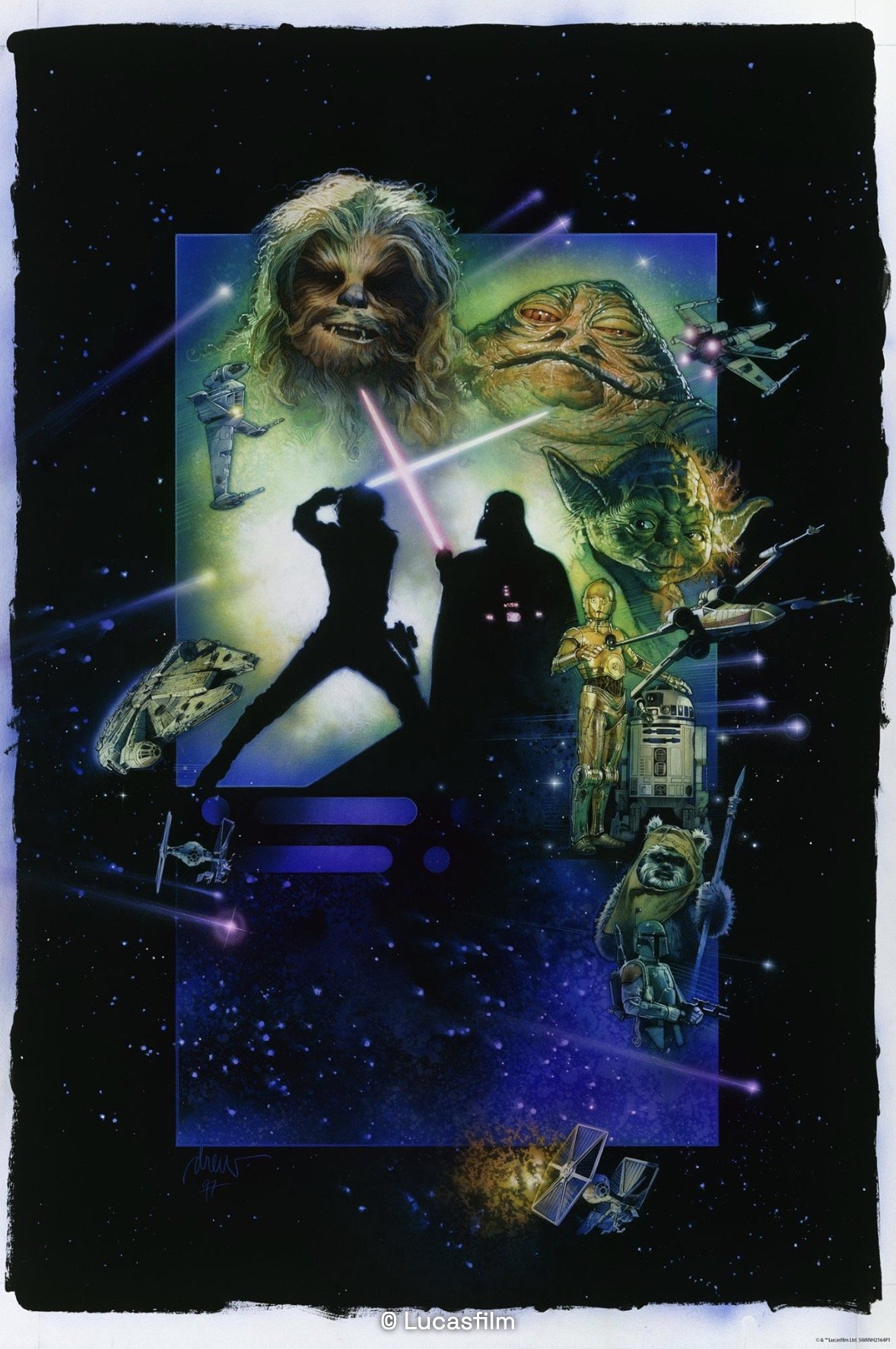 Drew Struzan's Legendary STAR WARS Posters Return in Cool Limited